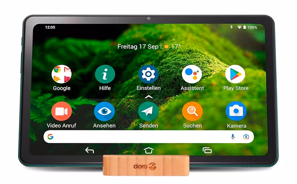 Doro Tablet mit vereinfachter Android-Oberfläche